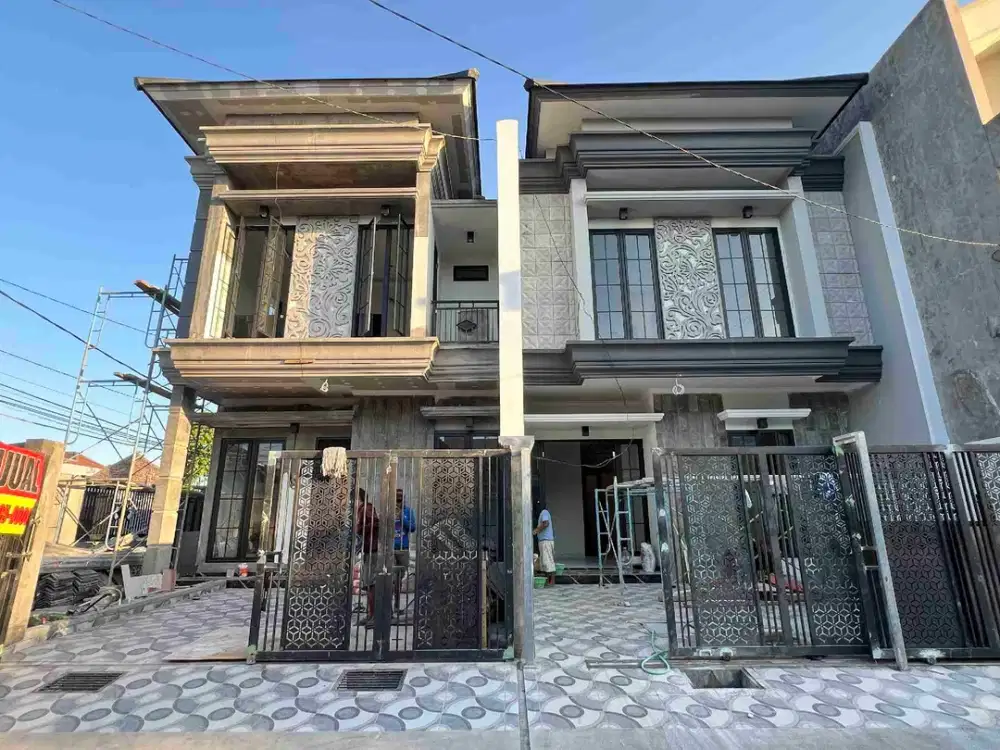 DIJUAL, RUMAH BARU GRESS, AMERICAN STYLE, AREA MANYAR TOMPOTIKA,