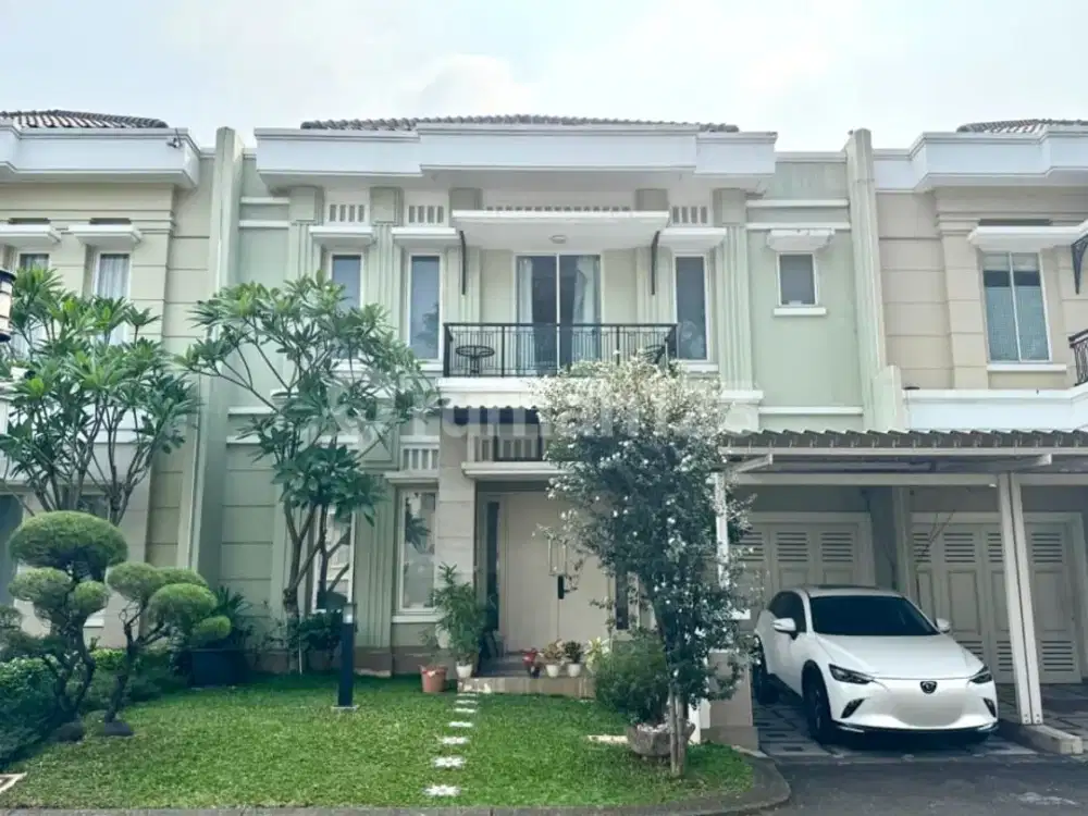 Dijual Rumah Maxwell Scientia Summarecon Serpong 10X18 Semi Furnish Rapi