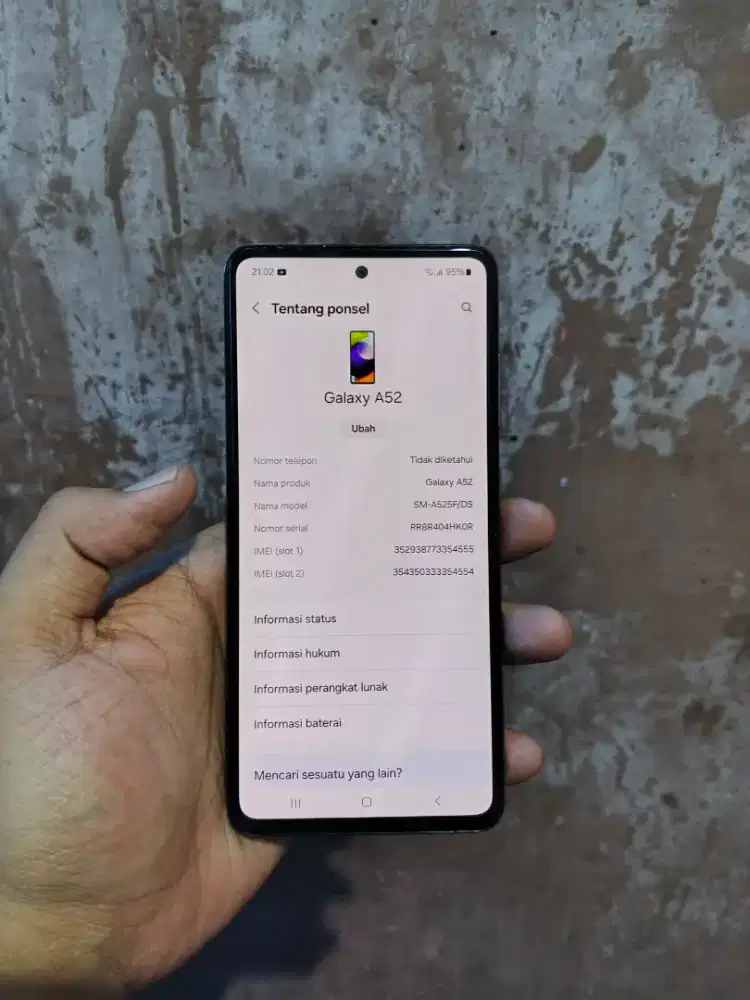 Jual Hp Samsung A52 4g 8+8/128