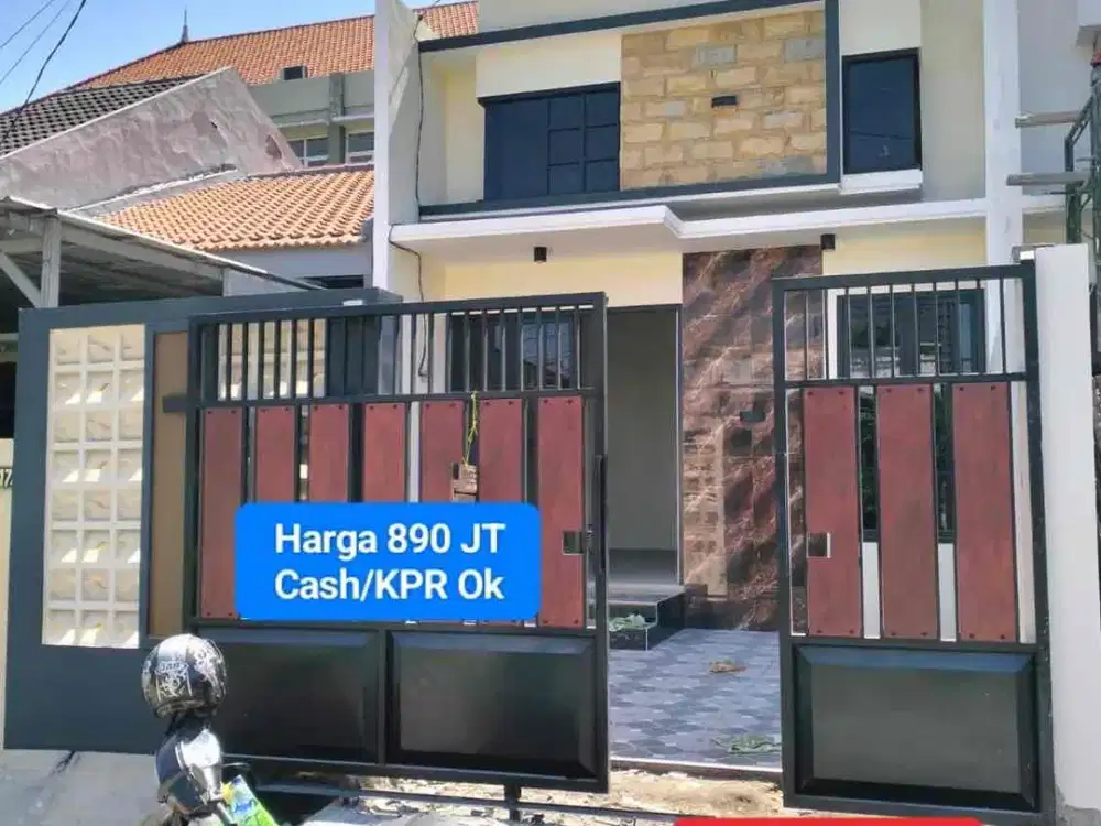 baru wonorejo surabaya 3 kamar 800jt an