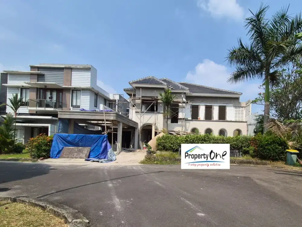 Jual Rumah Mewah 2 Lantai Sedang Tahap Renovasi Di Sutra Buana Alam Sutera Dekat Tol Alam Sutera, Living World, IKEA Dan Binus University