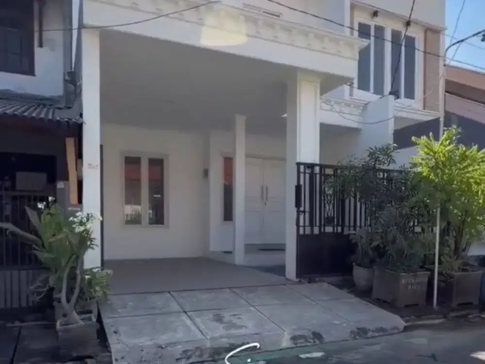 Dijual rumah minimalis 2 lantai baru Rungkut Menanggal Harapan Surabaya Selatan