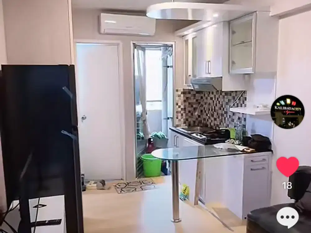 jual 2 kamar Baru renovasi kalibata city