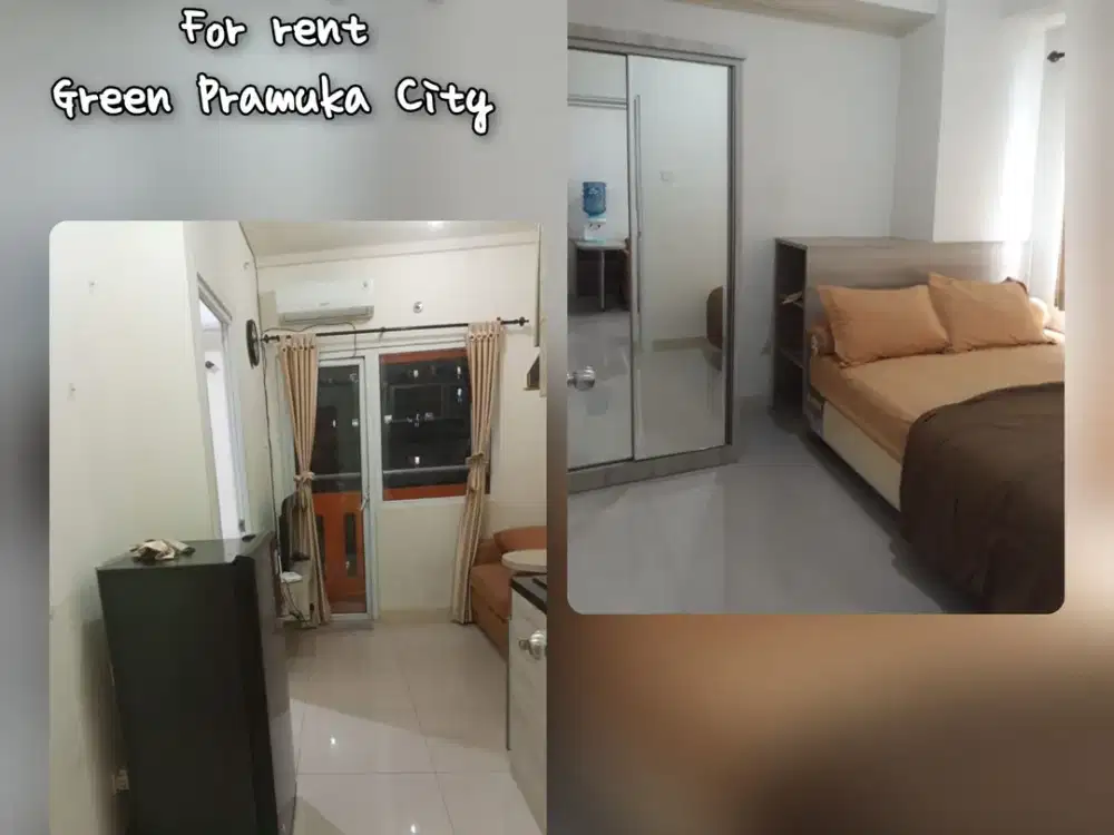 Tower Magnolia Posisi hoek Jarang ada Disewa Bulanan & Tahunan Free Ipl Green Pramuka City
