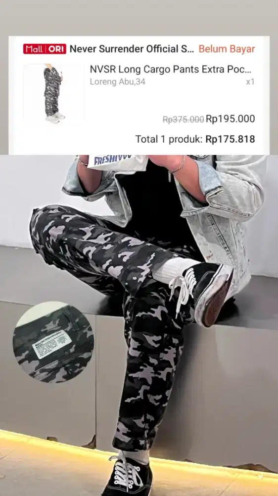 Celana baru beli jual rugi ajaa