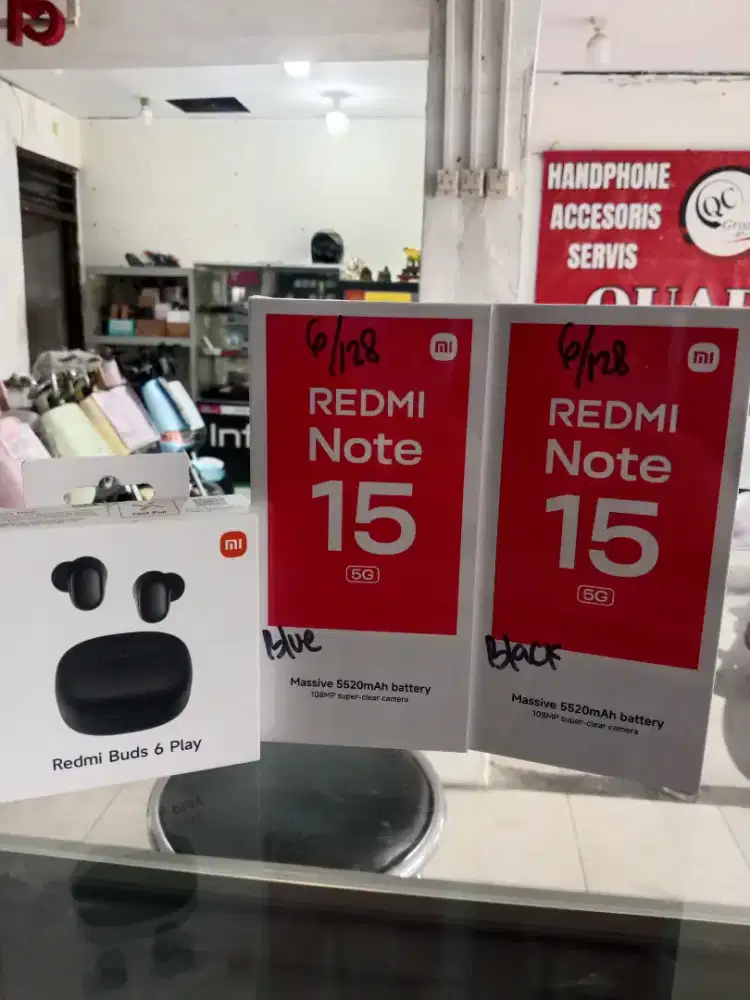 Promo Khusus Pembelian Redmi Note 15G free gift buds 6 play lohh guyss