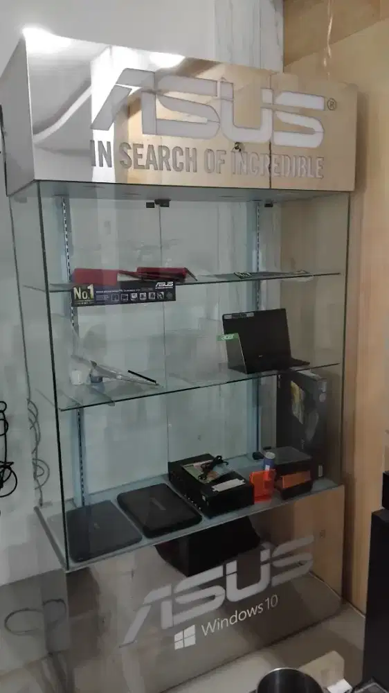 Jual Rak Server, Rak Standling Alumanium, Lemari Kaca, Meja Service