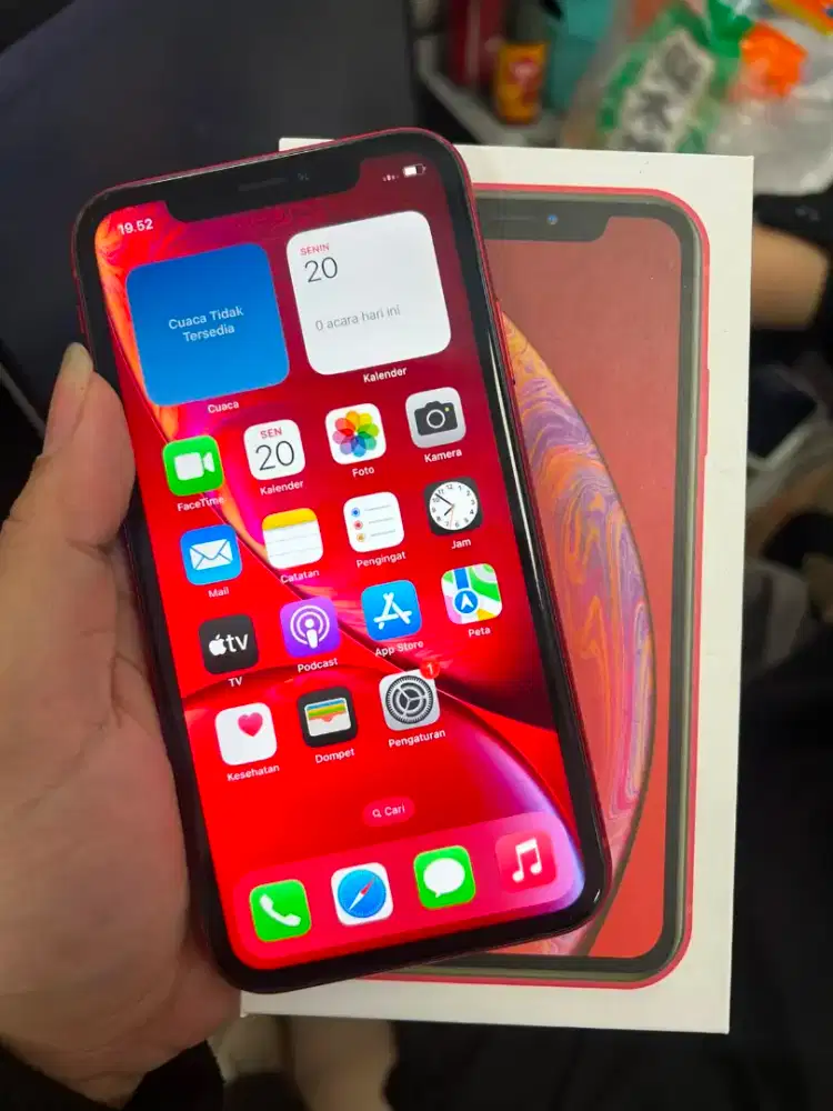 iPhone XR 64gb red Fulset