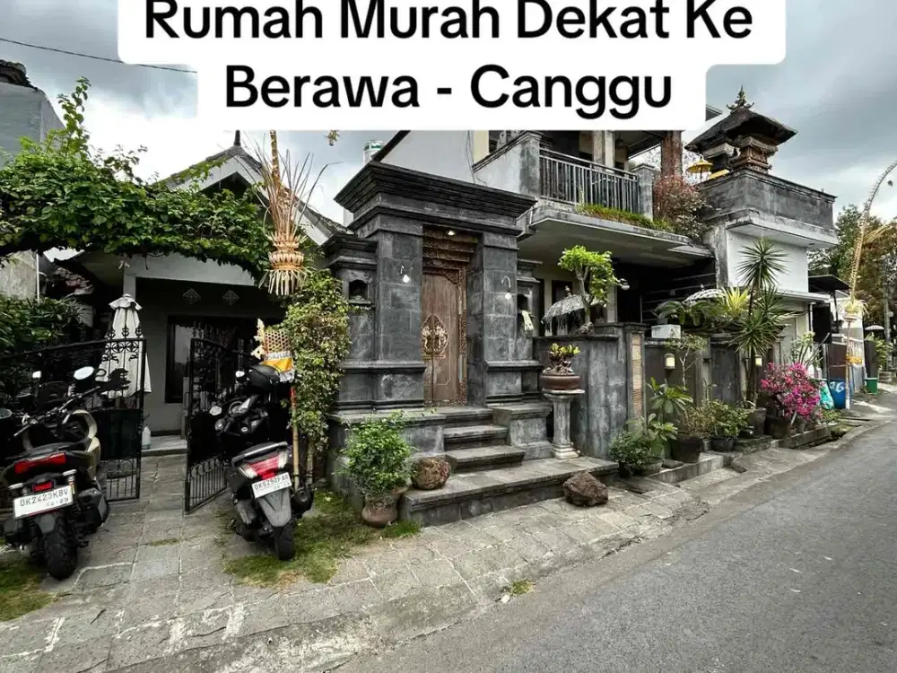 SALE Rumah 6 Kamar Dekat Berawa Canggu