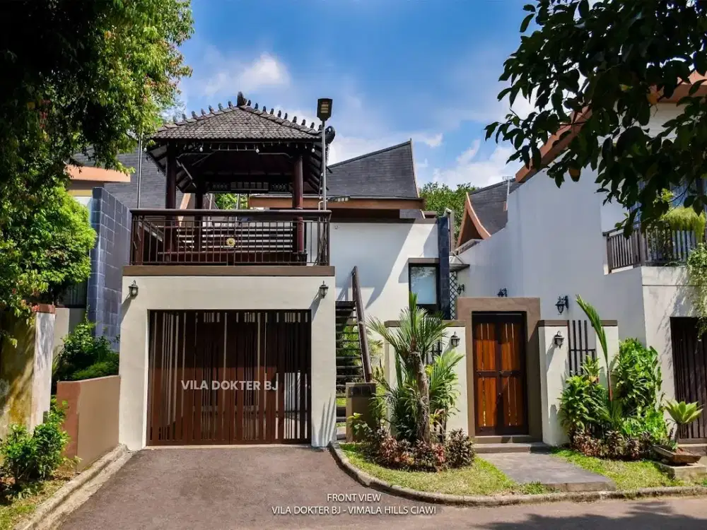 Jual Villa Vimala Hills Cantik Full Furnish Bogor Jawa Barat