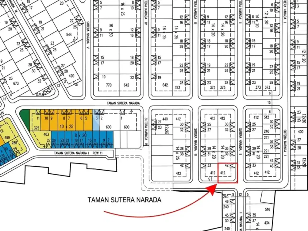 Dijual Cepat Tanah Hook Sutera Narada - Alam Sutera