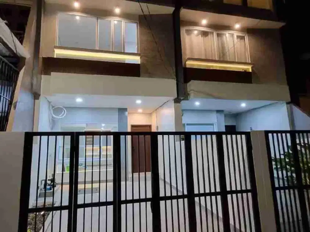 Dijual Rumah baru 3 lt di Duri Kepa 4,5 x 15 m2 SHM hadap selatan, ada 3+1 kt 3+1 km bonus kitchen set, kompor, smart door lock, Ayo Survei & nego yuk !!