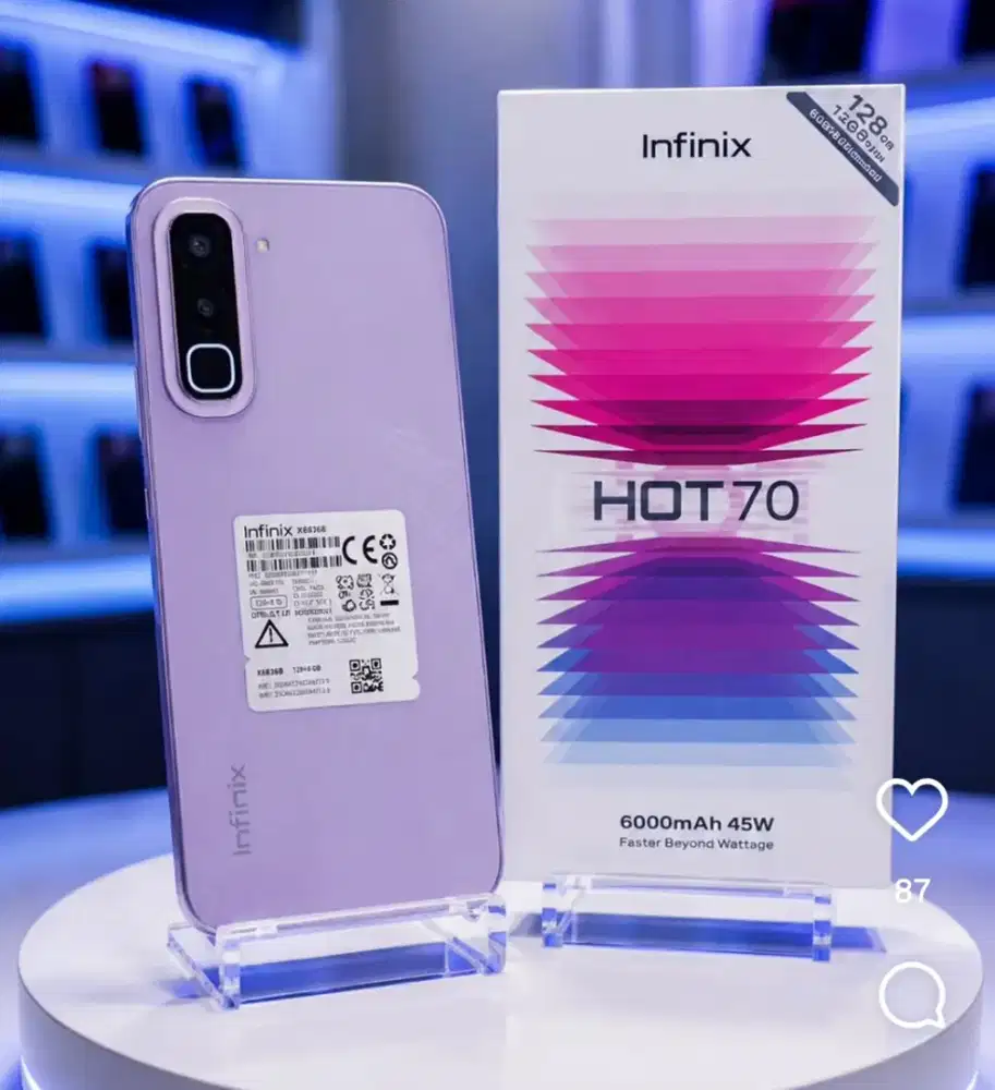 INFINJX HOT 70 12/128GB 'ATLANTIS DAHSYAT'