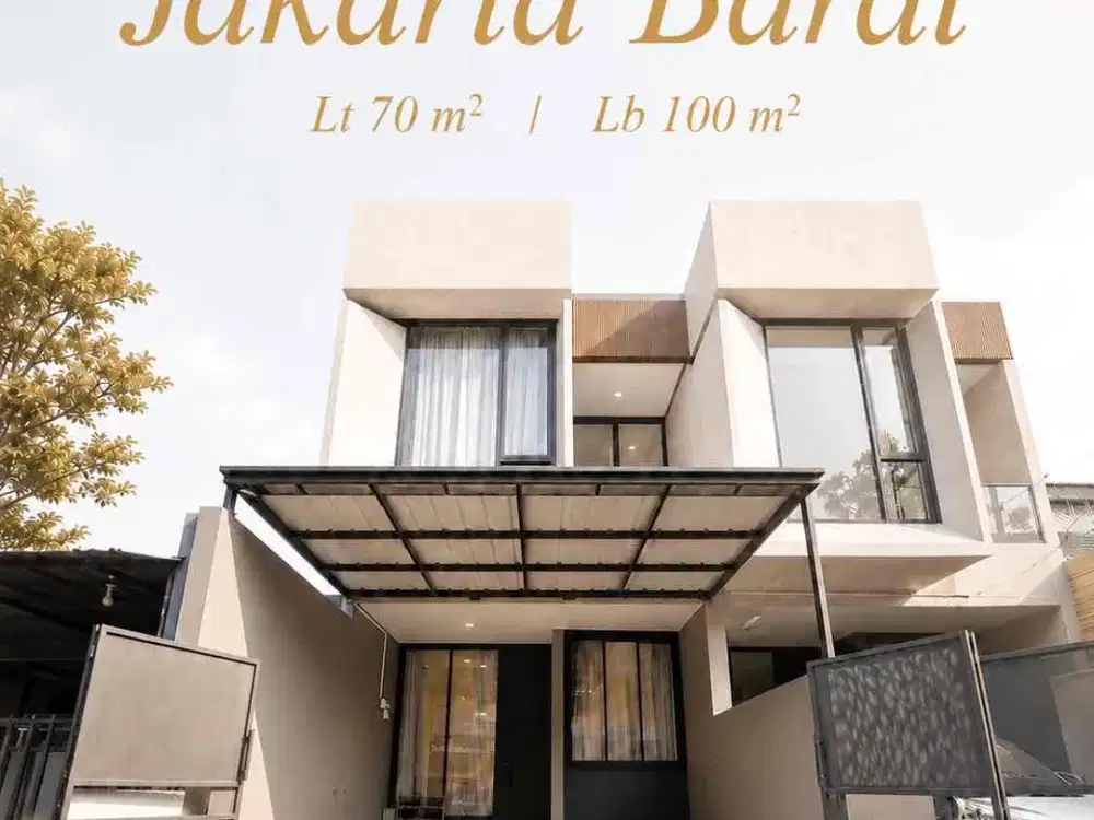rumah brand new di jakbar buat keluarga masa kini