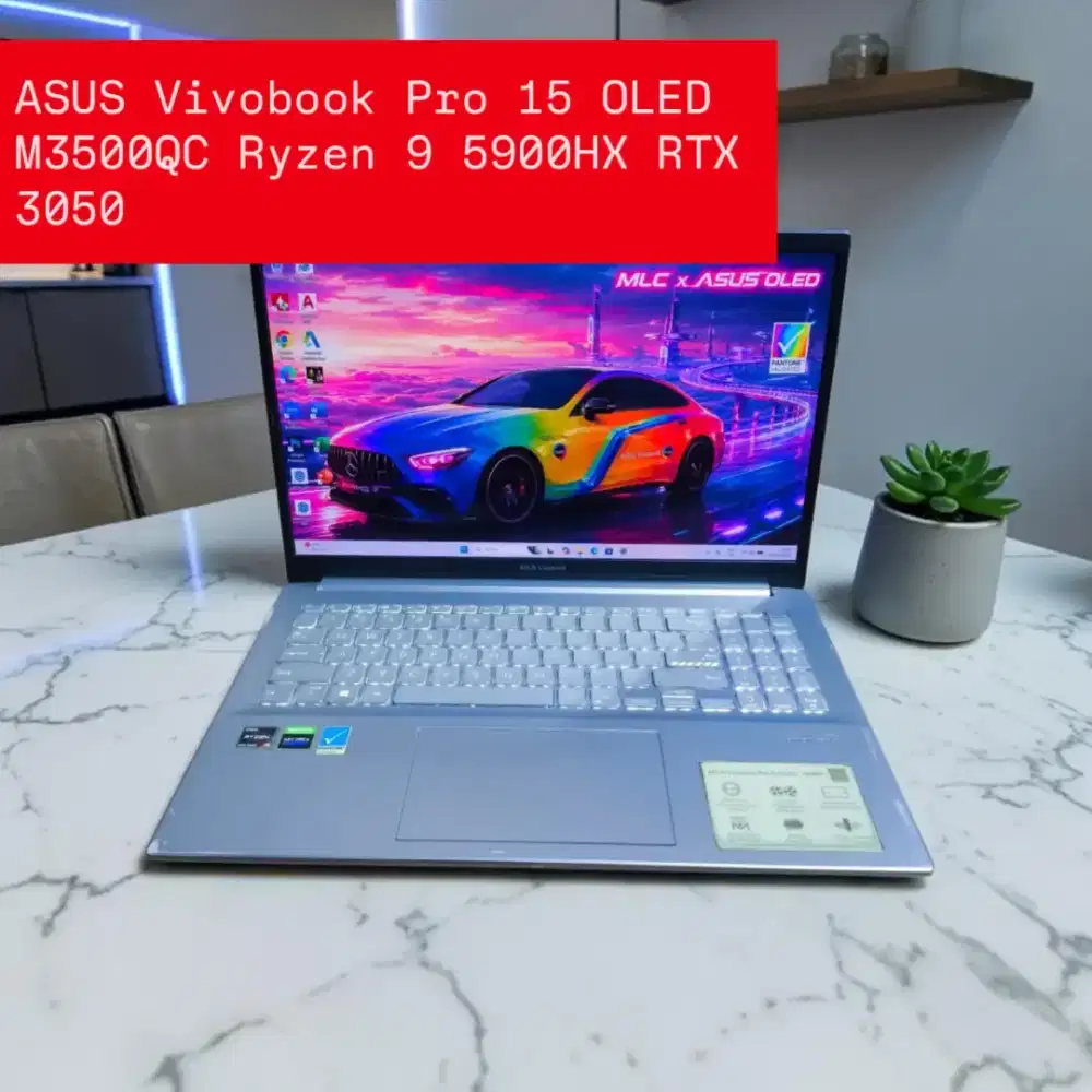 ASUS Vivobook Pro 15 OLED M3500QC Ryzen 9 5900HX RTX 3050