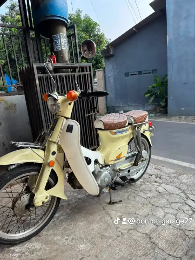 Jual honda c70 plat b tangerang