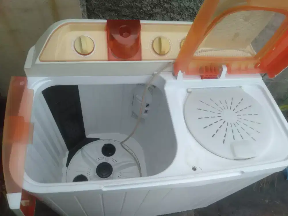 Mesin cuci denpoo 2 tabung 9kg