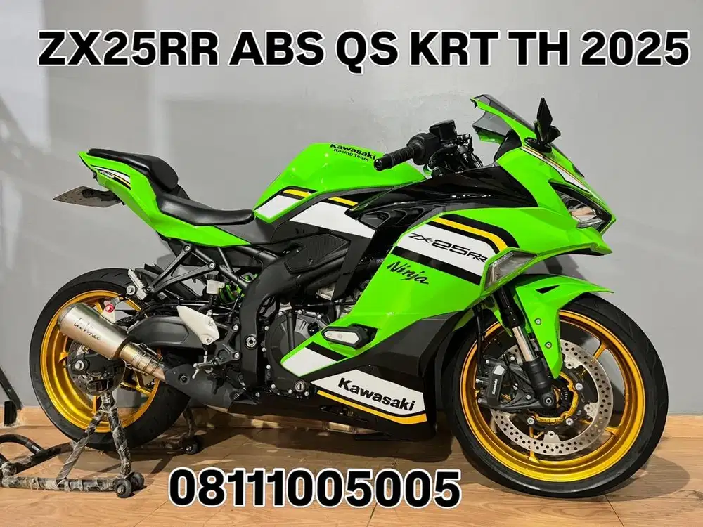 KM BARU 2 RB PERAK KAWASAKI ZX25RR ABS QS KRT 2025 NO ZX25RR