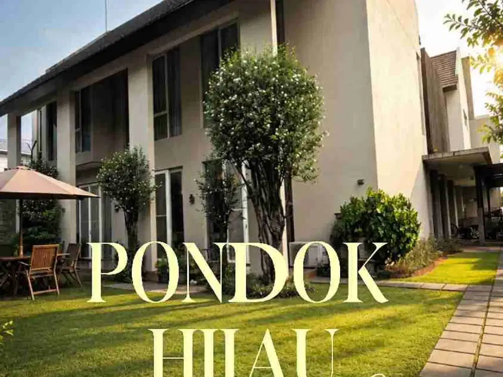dijual cepat rumah ala villa di Pondok Hijau Golf gading serpong