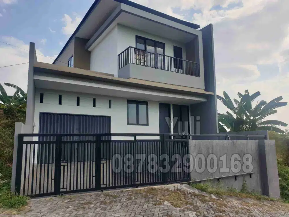 Dijual dan Disewakan Rumah Bangunan Baru Tingkat 2 Lantai Daerah Gajah Mungkur, Semarang