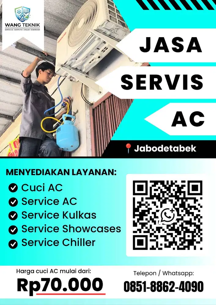 Jasa Cuci AC & Service AC Sentul