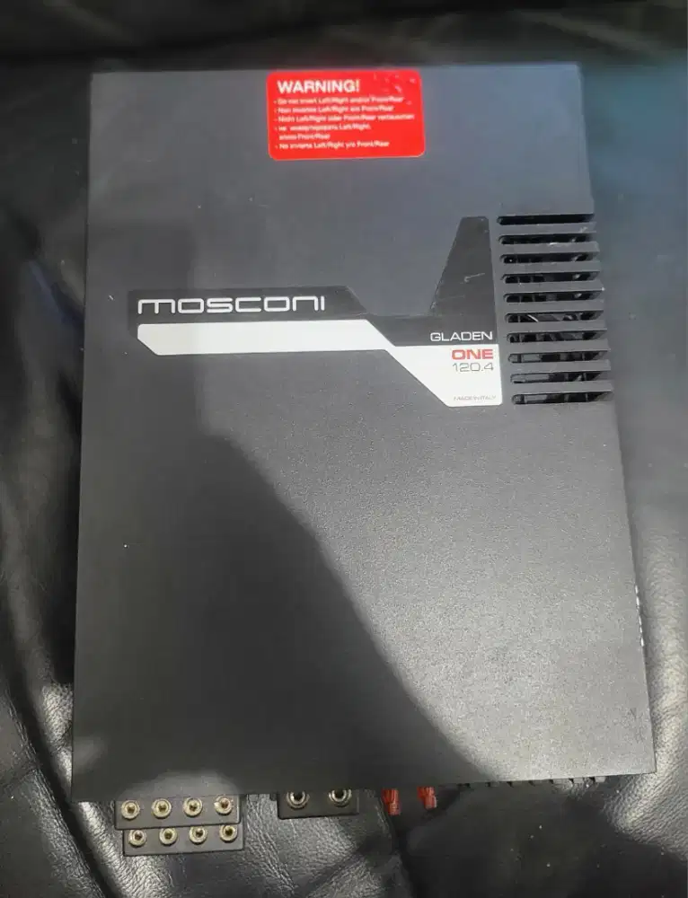 Power Mosconi Gladen 120.4 Made in italy