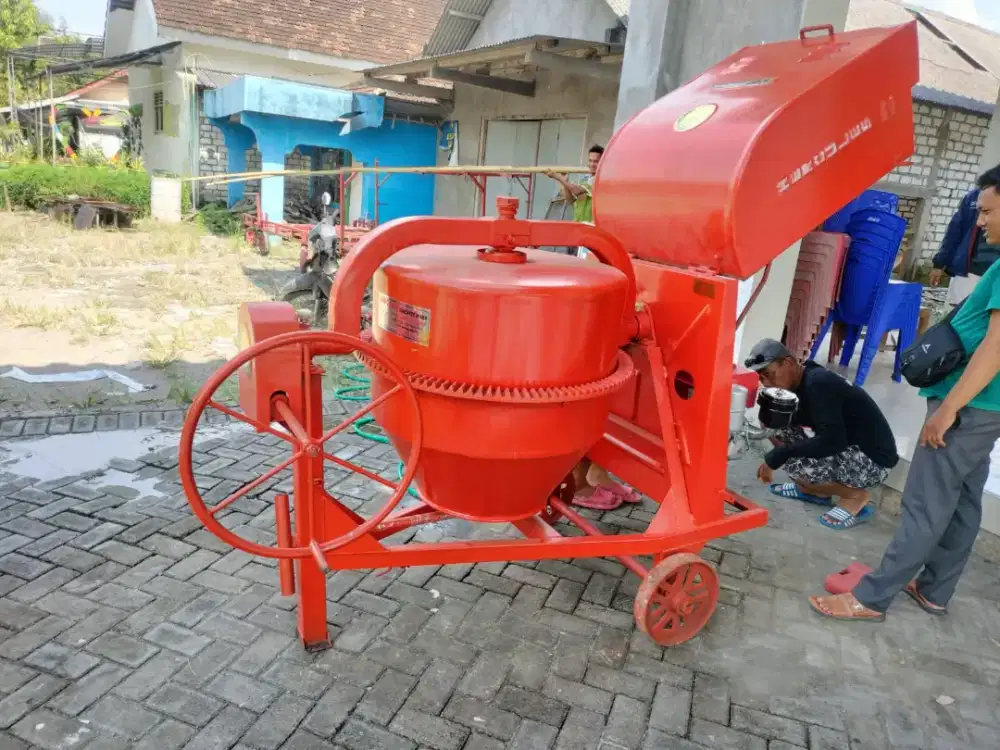 Molen cor hercules 50kg komplit Diesel 8pk siap pakai