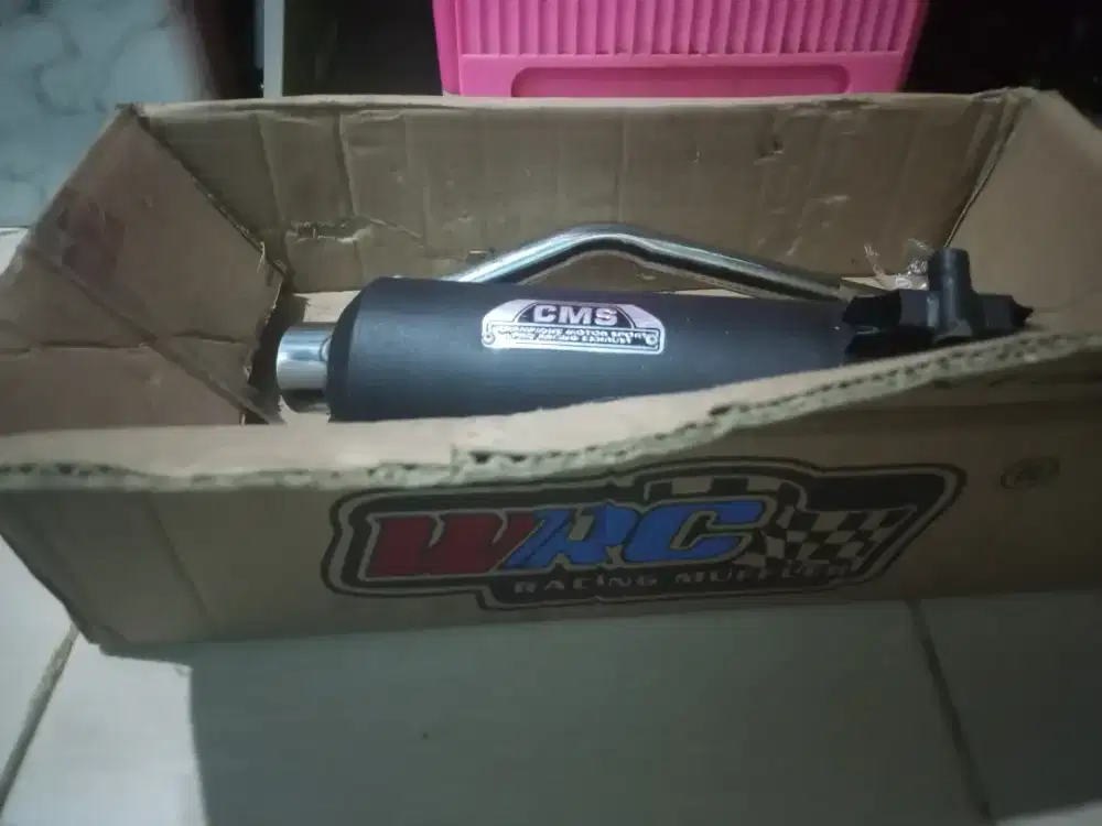 Knalpot bobokan CMS Vario LED new Kzr masuk