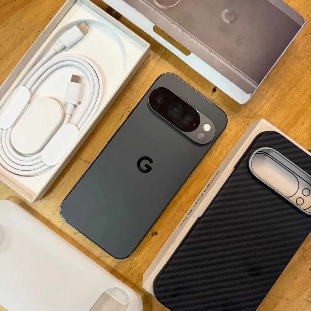 Super mulus Google Pixel 10 Pro 16/512GB obsidian SG set pajak resmi