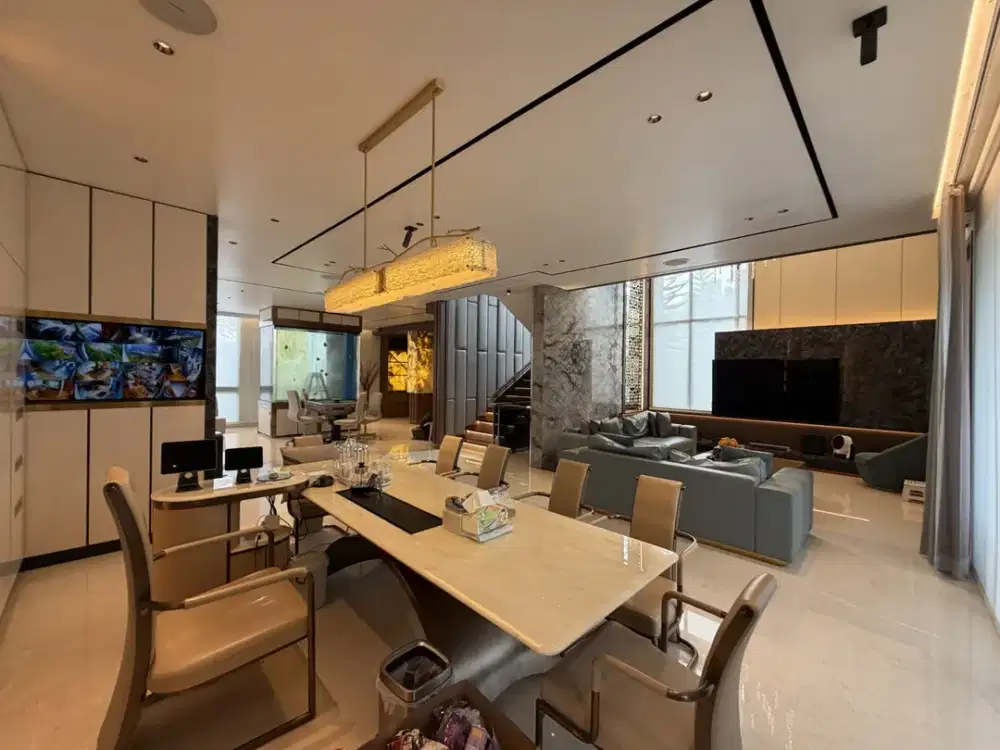 Rumah Full Furnished The Zora BSD SHM Cakep Marmer
