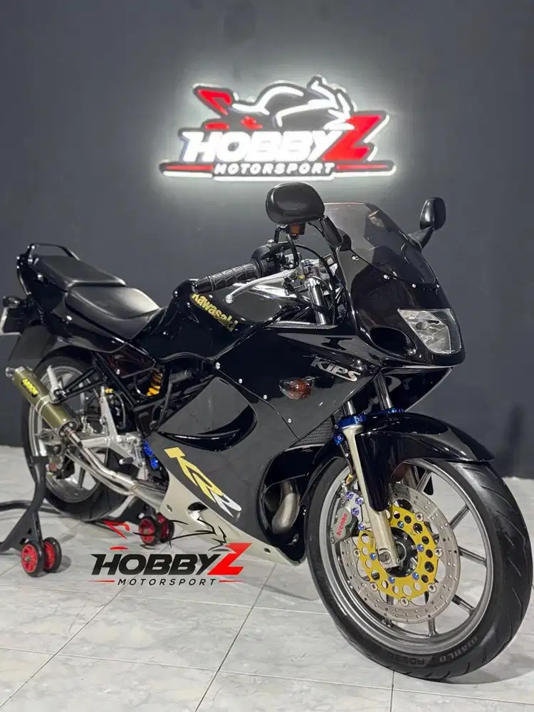 Kawasaki ninja zx 150RR/ninja 150-RR CBU modif hedon 2005 black