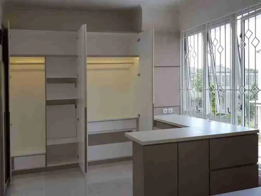 rumah cantik semi furnish siap huni lokasi terdepan gading serpong
