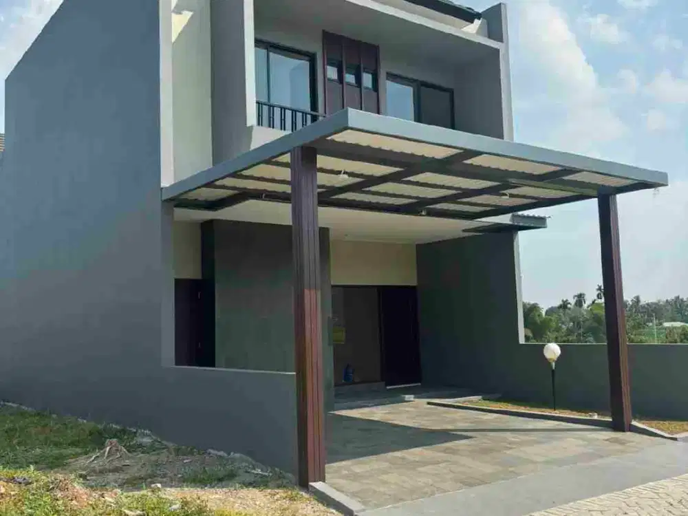 Rumah baru mewah 2 lantai perum Rafles Baturaden Purwokerto