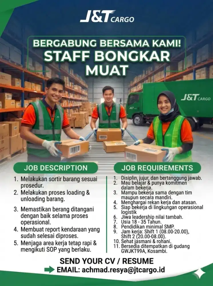 Staff bongkar muat