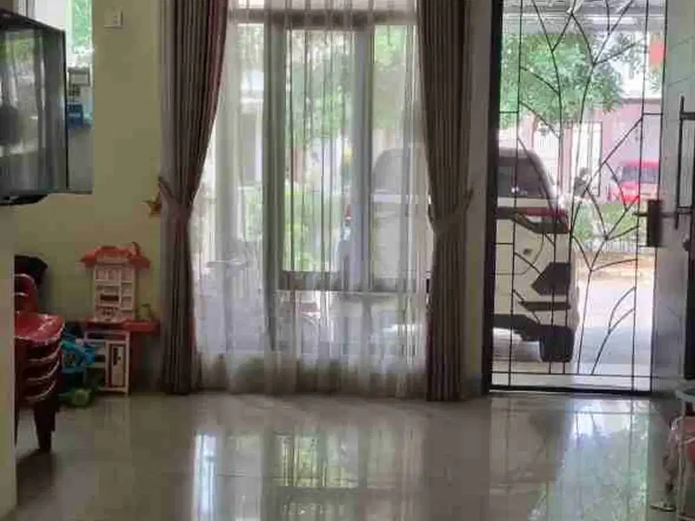 Jual Cepat Murah Rumah 2 lantai Fullrenov di cluster GreenAra Residence Harapan Indah Bekasi