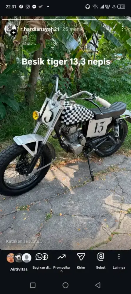 Dijual Tiger Modif
