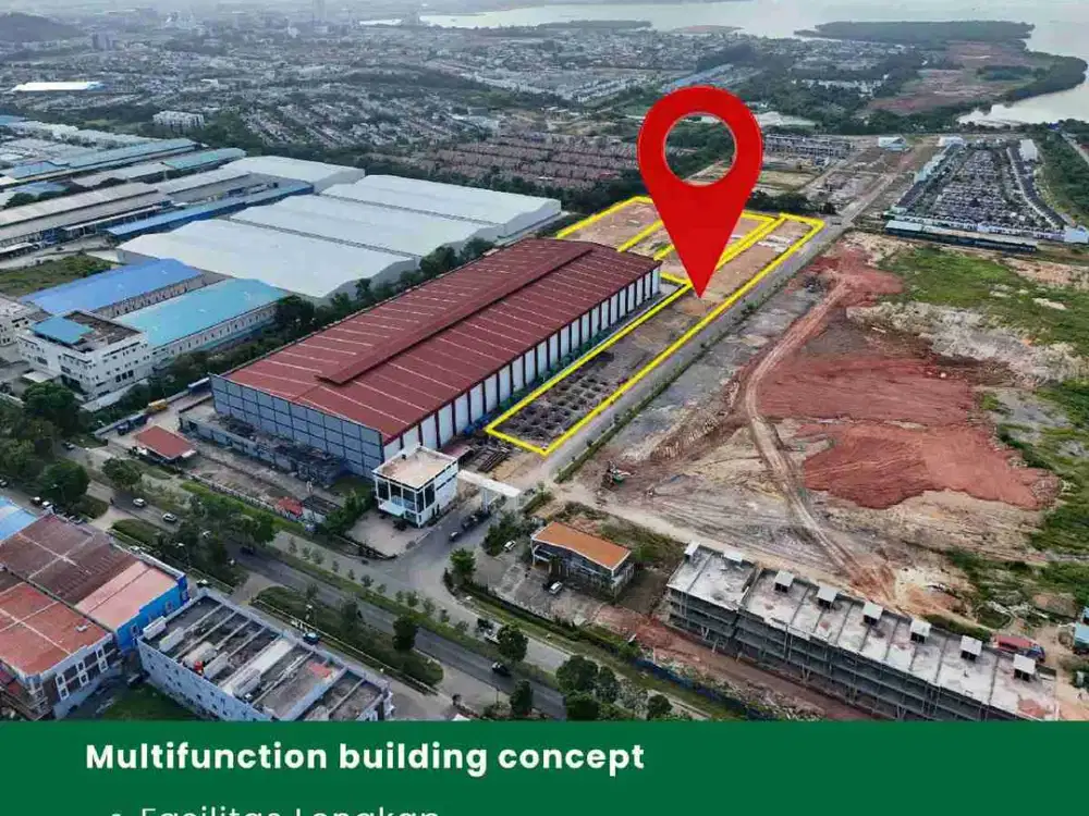 yuk milik workshop di Cemara Industrial park kawasan industri IUKI Batam center, bisa B3