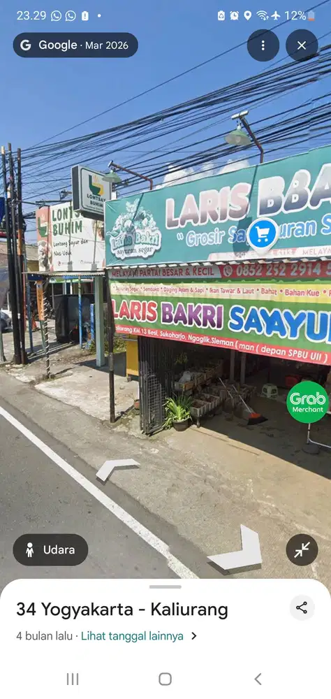 DIJUAL! TANAH COCOK USAHA. (Langsung pemilik)