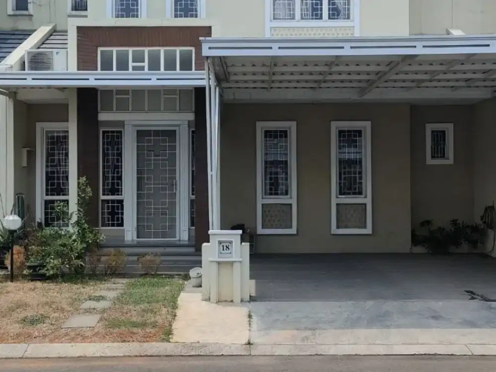 Dijual Rumah Chiara Suvarna Sutera 2 Lantai Bersih Terawat Siap Huni