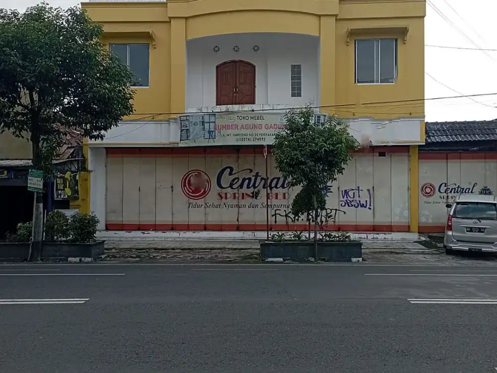 Ruko Gandeng 2 Lantai di Jalan MT Haryono Dekat Prawirotaman & Keraton Yogyakarta