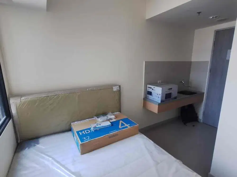 Disewakan Apartemen Osaka Riverview Pik2 studio furnish 14jt/thn