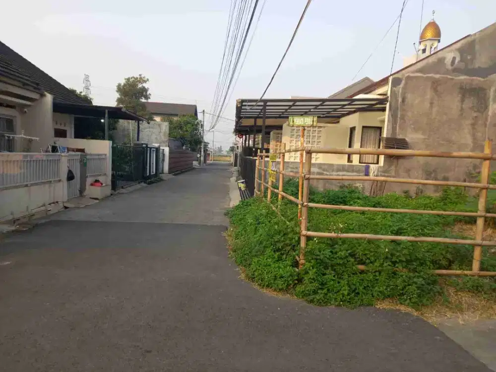 Dijual tanah siap bangun sudah ada IMB dan juga listrik 2200watt Cisaranten Bandung