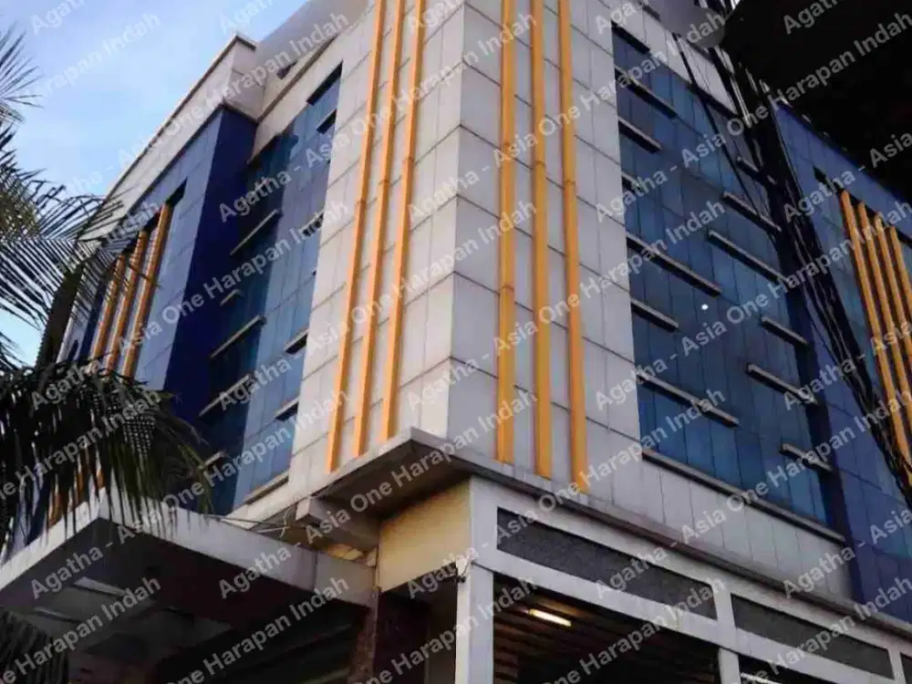 Gedung Kantor 4 lantai siap pakai Kemayoran Jakarta Pusat Luas bangunan 1.152m2
