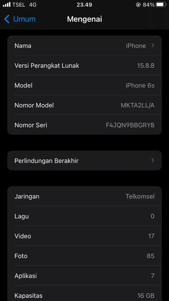 I phone 6s 16 gb