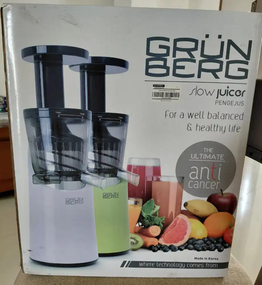 GRUN BERG SLOW JUICER