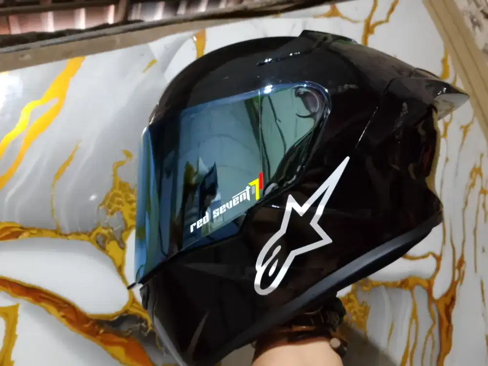 Jual helm satu kali pake..MLA fullface