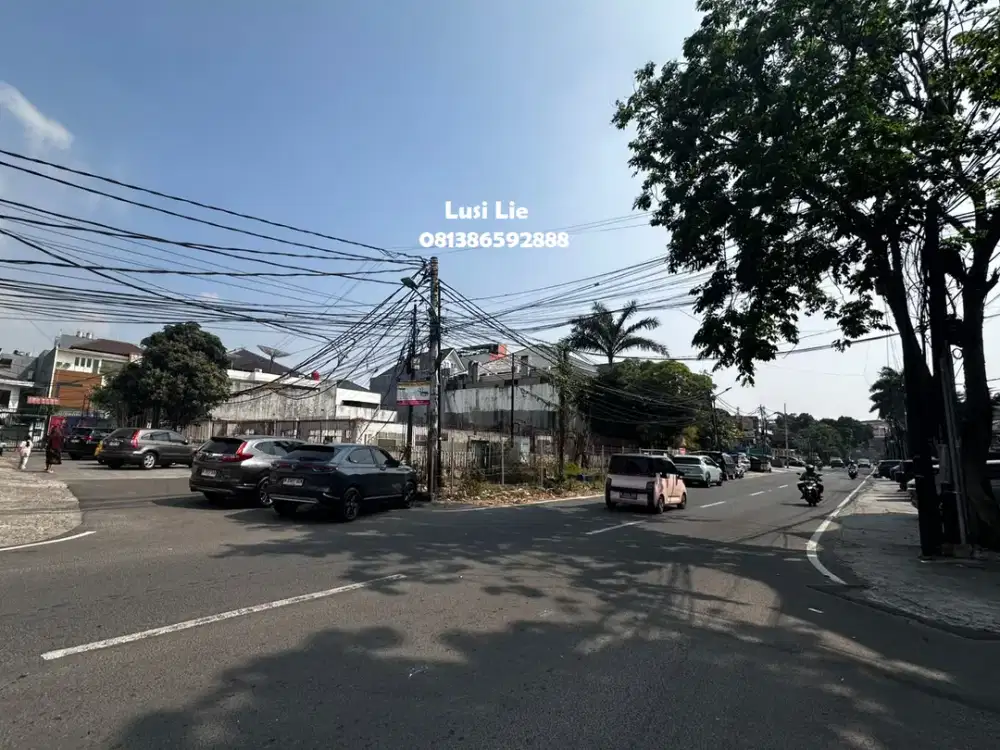 Kavling komersil Pluit, hoek ,luas 900m pinggir jln raya