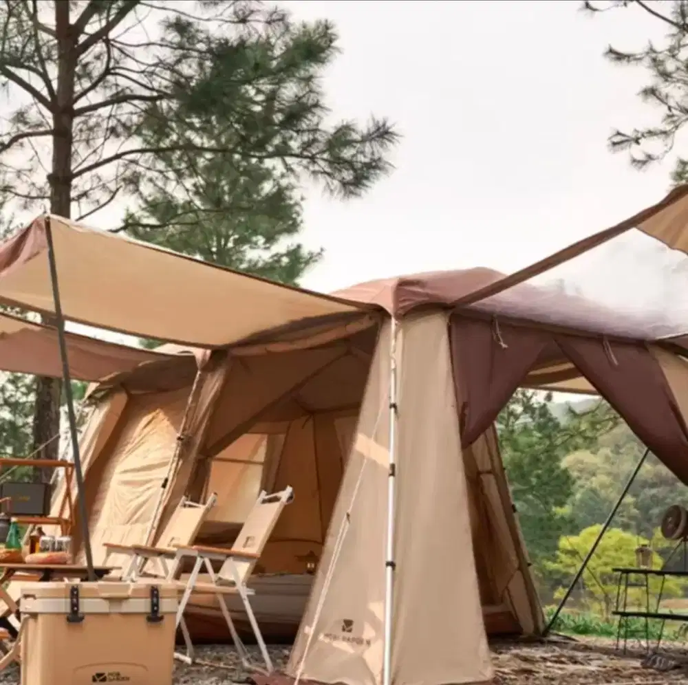 Tenda Camping Besar Mobi Garden Holiday Mountain House 13