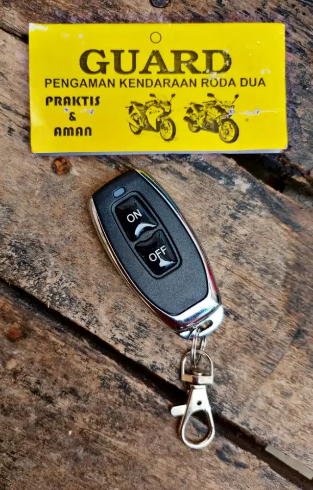 Pengaman Motor Remot Jarak Jauh