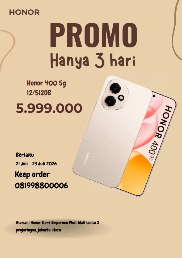 HONOR 400 5G 12/512GB